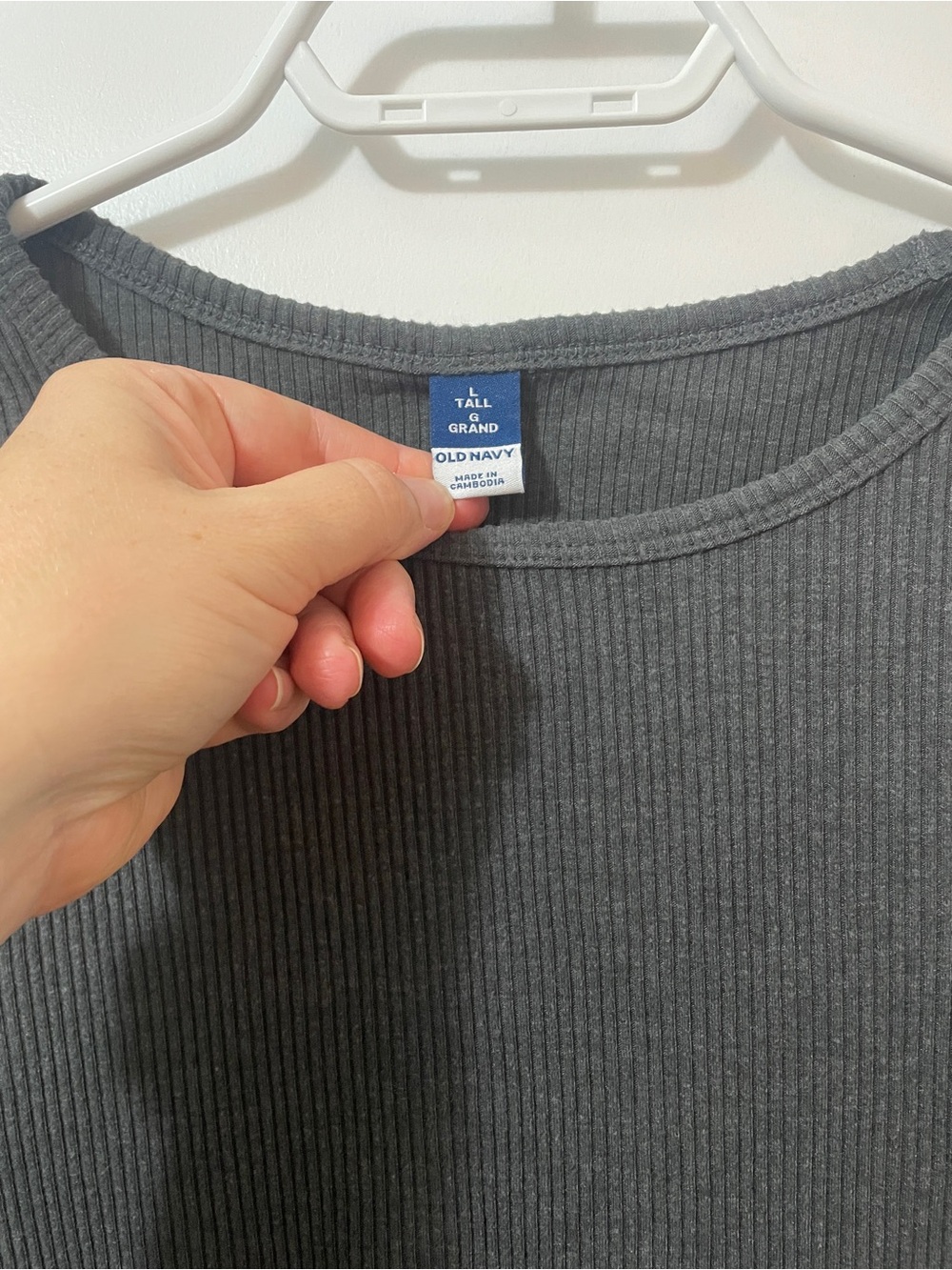 3/$20 Ribbed Long Sleeve - Picture 2 of 3
